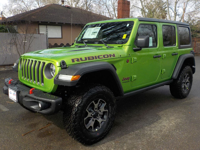 New 2019 Jeep Wrangler Unlimited Rubicon 4x4 For Sale